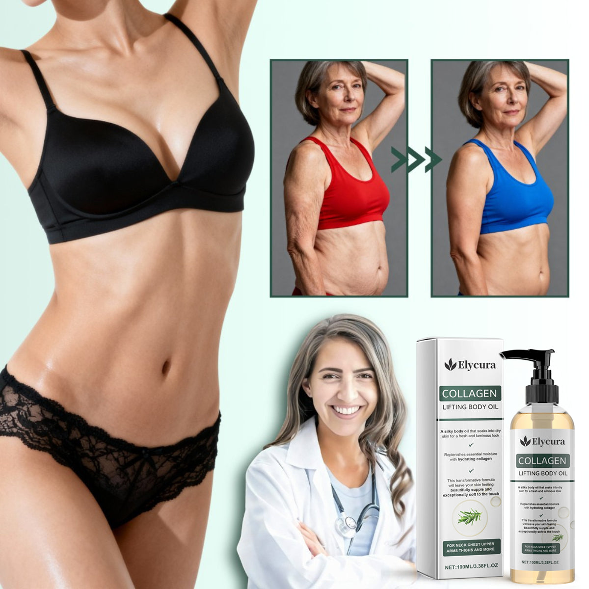 ELYCURA™ Collagen Lifting Body Oil